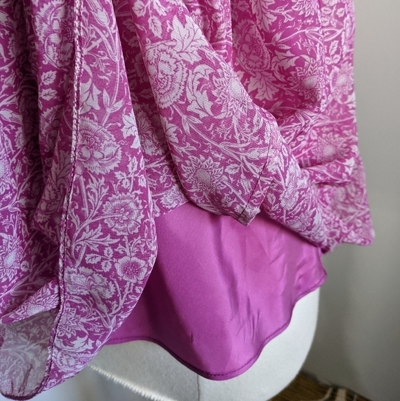 MAX Studio Pink Empire Waist Tank Top M - Picture 4 of 10